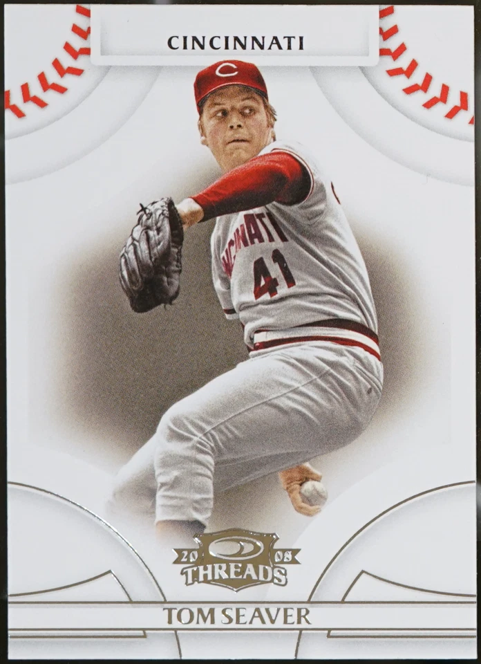 2008 Donruss Threads Baseball Tom Seaver #19 NM - Image 1 of 1