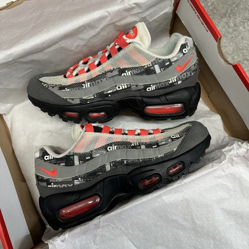 Nike Air Max 95 x Atmos Bright Crimson UK4.5 EU37.5 US5 (AQ0925 002)