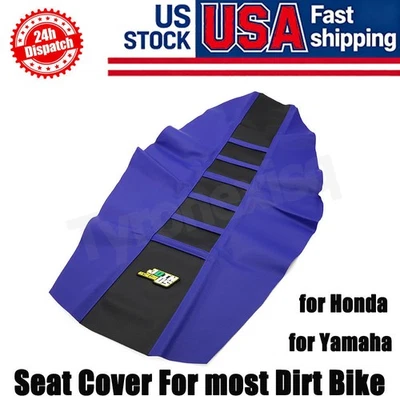 Gripper Dirt Bike Soft Seat Cover For Yamaha YZ250 YZ125 WR250F WR450F WR250R US Foto 1 de 4