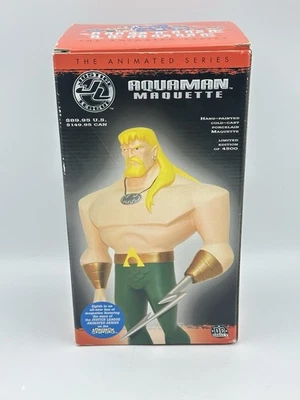 Justice League The Animated Series AQUAMAN Maquette - DC Direct - Limitado - Imagem 1 de 4
