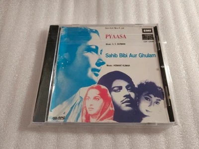 RARE Pyaasa / Sahib Bibi Aur Ghulam EMI US Made Hindi Bollywood Audio CD - Image 1 of 2