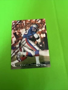 Tarjeta de fútbol americano Finest 1997 #255 Curtis Martin D1B - Imagen 1 de 4