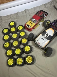2-Team Associated RC10 C Stamp Championship Ed. Vintage Chassis & 2 Bodies - Picture 1 of 17