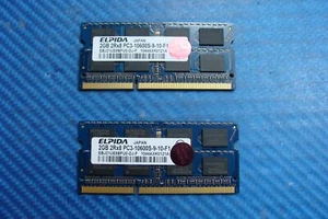 Sony VAIO VPCEA44FX 14" 4GB (2GBx2) 2Rx8 PC3-10600S Memory RAM EBJ21UEBFU0-DJ-F - Picture 1 of 2