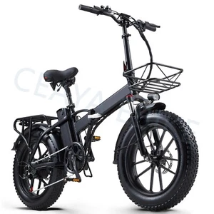MTB 20 Zoll Elektrofahrrad 48V 18AH Pedelec 25km/h E-Mountainbike Moped E bike - Bild 1 von 24