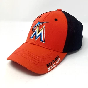 Miami Marlins Fan Favorite Adjustable Hat Orange Black Official Licensed by MLB - Picture 1 of 10