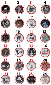 SKIN "BUTTONS" Oi!/Skinhead/Punk/Way of Life/Möh!/Bands/Teil 8/Boots and Braces - Bild 1 von 2