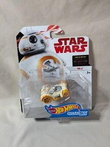 Hot Wheels DISNEY STAR WARS Character Cars BB-8 The Last Jedi Mattel - Picture 1 of 10