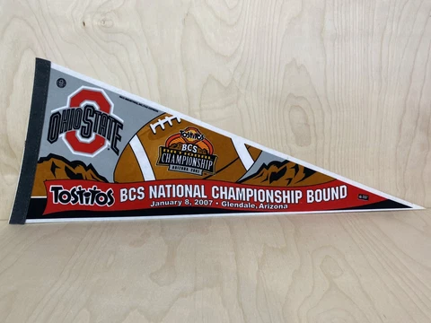 Ohio State 2007 Tostitos BCS National Championship Bound Pennant Cover