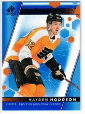 2022-23 SP AUTHENTIC HAYDEN HODGSON FUTURE WATCH LIMITED BLUE 275/399 #169