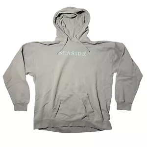 Seaside Beach Florida Hoodie Mens XL Gray Comfort Colors - Picture 1 of 5