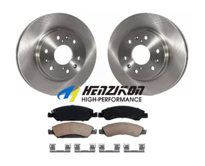 Front disc Rotors + Brake Pads Kit for 2008 - 2020 Chevy Tahoe 4.8L 5.3L 6.2L - Image 1 of 4