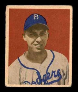 1949 Bowman #100 Gil Hodges - GD+