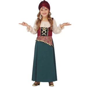 Wahrsagerin-Kostüm Mädchen Zirkus Gauklerin Zigeunerin Gipsy Kostüm 10-12 Jahre - Bild 1 von 2