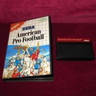 SEGA MASTER SYSTEM - AMERICAN PRO FOOTBALL ! BOITE RARE 8 BITS JEU EUR SPORTS 