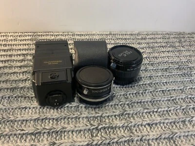 QUANTARAY QB 6500A flash dedicated module ML AF w/ Extra Lenses - Image 1 of 4