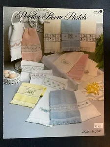 Powder Room Pastels-Country Crafts-By Pat Waters-Leaflet #101 Cross Stitch - Bild 1 von 4