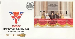 1995 Jersey - 50th Anniversary of Liberation FDC (JFD-082) - Picture 1 of 1