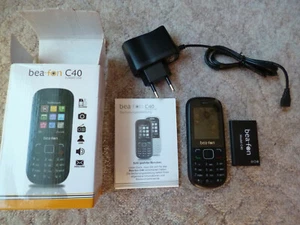 Bea-fon C40 Dual Sim - Schwarz Handy neu - Bild 1 von 10
