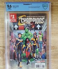 CHAMPIONS #1 🔑 9.6 1st Appearance New Team NM+ Modern Key Issue CBCS NOT CGC