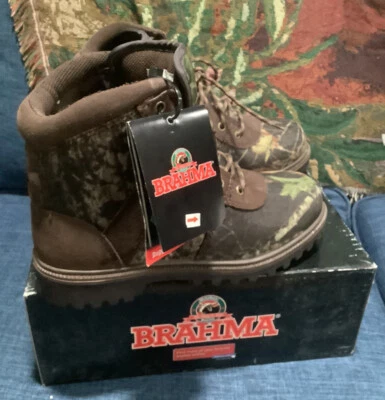 Brahma nine point II camo boots thinsulate insulation size 8 Hunting Weather - Image 1 of 4
