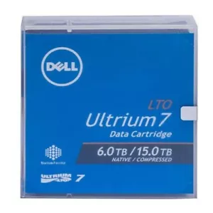 Dell LTO-7 Ultrium 7 6TB/15TB Data TAPE Cartridge PN: 07J4HF (1 PC-SINGLE TAPE) - Picture 1 of 1