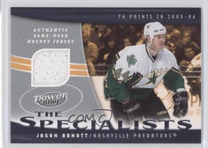 2006-07 Upper Deck Power Play The Specialists Jason Arnott #S-JA