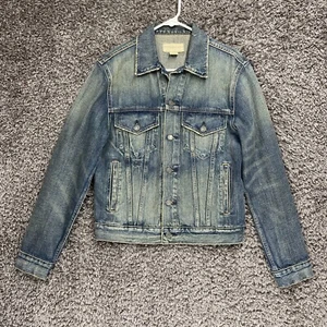 Denim & Supply Ralph Lauren Jeansjacke Damen Small Blau Distressed Cropped - Bild 1 von 11