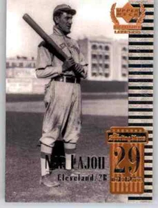 1999 Upper Deck Century Legends Nap Lajoie Foil Insert MLB UD HOF Indians #29 - Picture 1 of 2