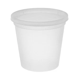 Pactiv Newspring Delitainer Polypropylene Round Heavy Gauge Food Container - Picture 1 of 4
