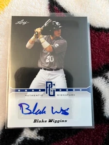 2013 Leaf Perfect Game Blake Wiggins autograph 15/25 - Picture 1 of 1