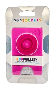 PopSockets Popwallet Plus Pink Magenta Card Holder PopSocket Pop Wallet - Photo 1 sur 2