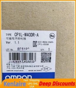 1pcs New Omron Brand New CP1L-M40DR-A PLC Module  US Free TAX - Picture 1 of 1