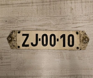 Nummernschilder Autoschilder Kfz Kennzeichen Ungarn 1958 #13 - Bild 1 von 1