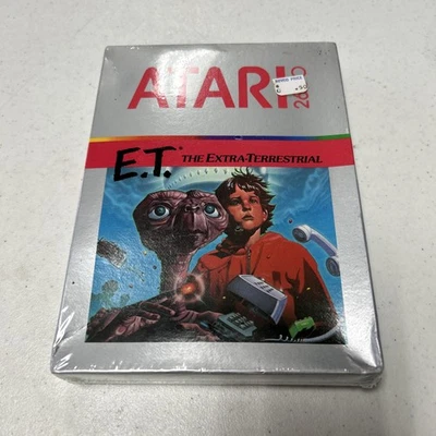 E.T. The Extra-Terrestrial (Atari 2600, 1982) Brand New Sealed CX2674 Retro Nib - Image 1 of 4