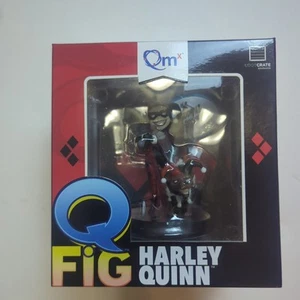 New Q Fig Batman Harley Quinn Figure Suicide Squad Loot Crate DC Comics 2016 4" - Picture 1 of 7