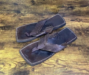 Sandalias de cuero Diesel, chanclas, talla 13 - Imagen 1 de 6