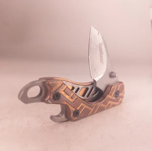 Cuchillo de bolsillo y abrebotellas Kershaw Cinder cobre 2,5" - Imagen 1 de 5