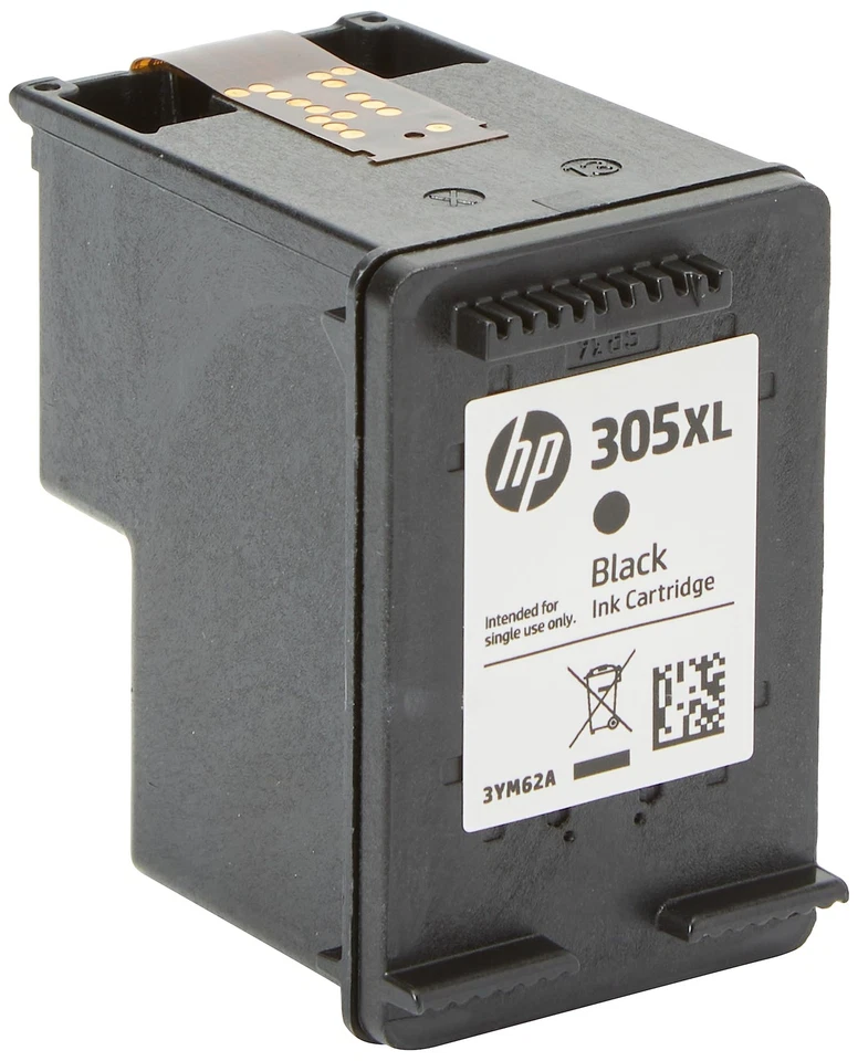 HP Original 305XL Ink Cartridge 4 ml Black - Image 1 of 3