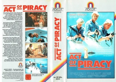 (FSK 18) VHS Videokassette - Act of Piracy - Gary Busey - Ascot Video - Bild 1 von 3