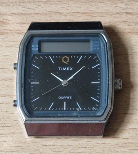 Vintage Timex V Cell Men's Quartz Digital Watch Spare or Repair Untested Korea - Picture 1 of 2