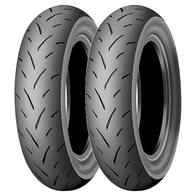 PAAR MOTORRADREIFEN DUNLOP 90/90-10 50J + 90/90-10 50J TT93 GP - Bild 1 von 4