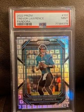  2022 Panini Prizm Trevor Lawrence Pandora /400 Jaguars PSA MINT 9 SWEET CARD!!!
