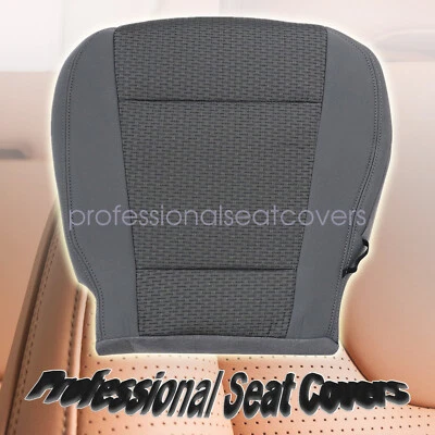 Cubierta de asiento de tela inferior del conductor delantero de repuesto gris para Ford F150 2015-2020 Foto 1 de 4