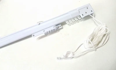 BASTONE TENDA SCORRITENDA BIANCO ESTENSIBILE BINARIO BINARI TENDE PER TENDAGGI - Immagine 1 di 4