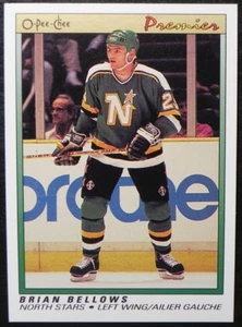 1990-91 90/91 O-Pee-Chee Premier #3 Brian Bellows Minnesota North Stars - Bild 1 von 2