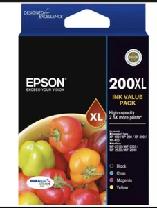 Genuine Epson 200XL value pack, 4 ink cartridges, Clearance - Bild 1 von 1