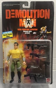 Demolition Man Kick-Fighting John Spartan Action Figure  Mattel 1993 New - Picture 1 of 6