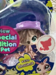 LPS Littlest Pet Shop Special Edition Pet Messiest Komondor Dog Fuzzy #830 p3 - Picture 1 of 2