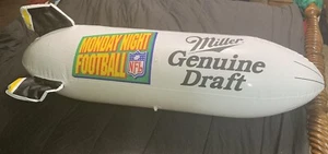 MILLER GENUINE DRAFT LIGHT Inflatable Blimp Monday Night Football Vintage 1990's - Picture 1 of 10